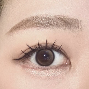 【散光】Lenbling Eye Only 1 Month Olovue Peanut Brown 每月抛棄散光彩妝隱形眼鏡